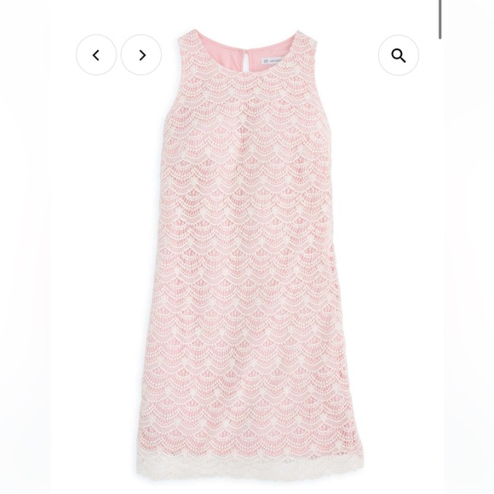 NWOT SOUTHERN TIDE SAWYER LACE DRESS IN SMOOTHIE PINK - Size 2 SKU:536